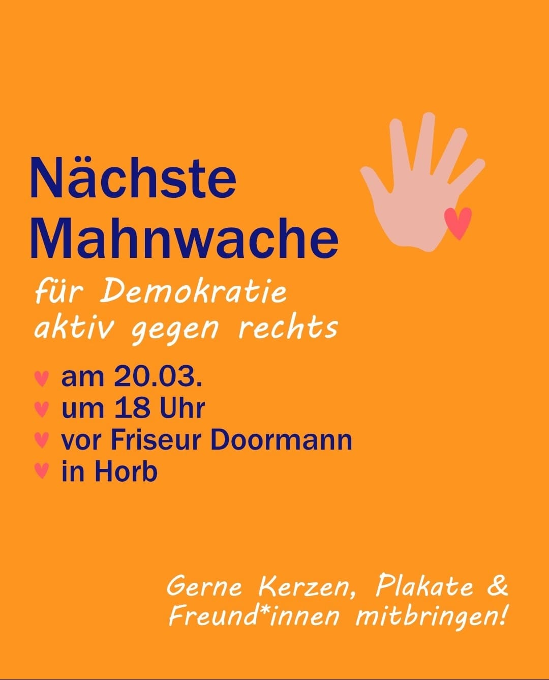 Mahnwache